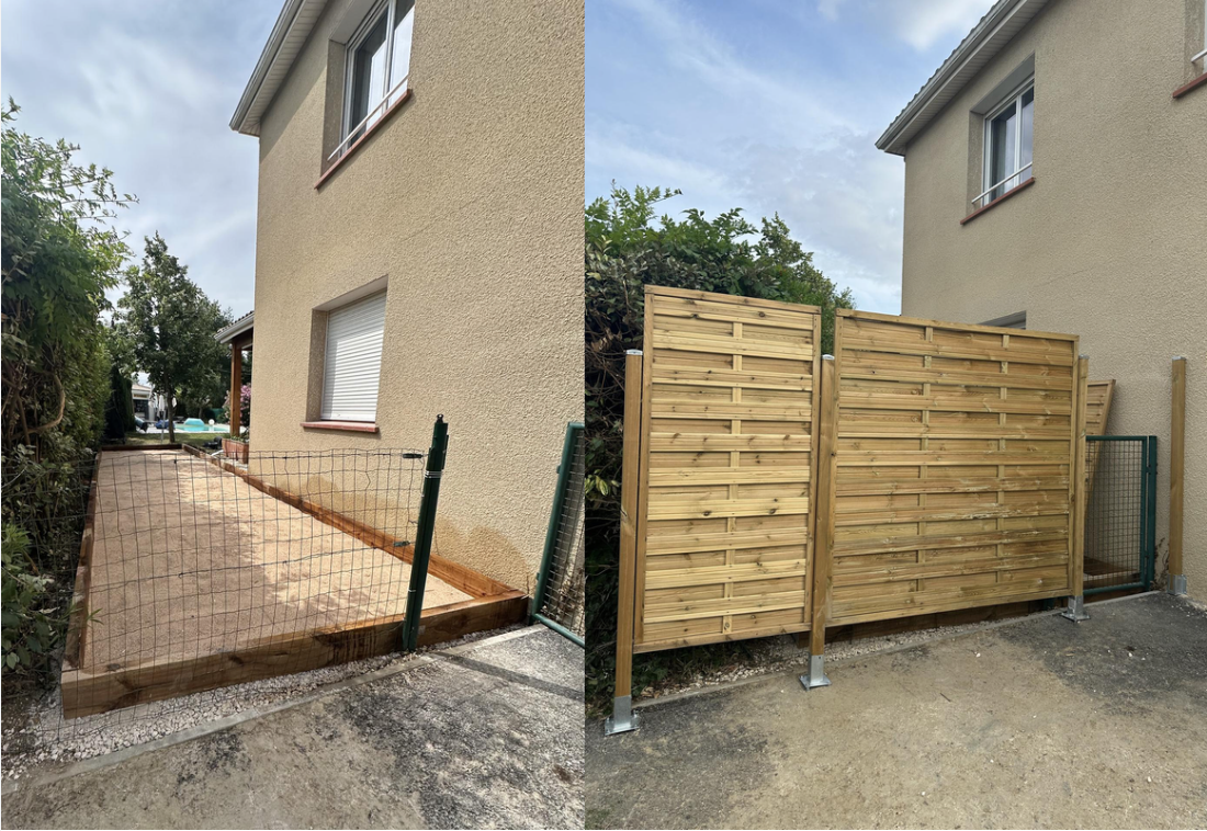 ML Jardinage projet terrain de pétanque
